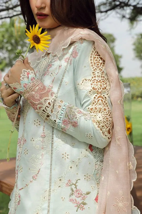 Qalamkar Unstitch Lawn collection
