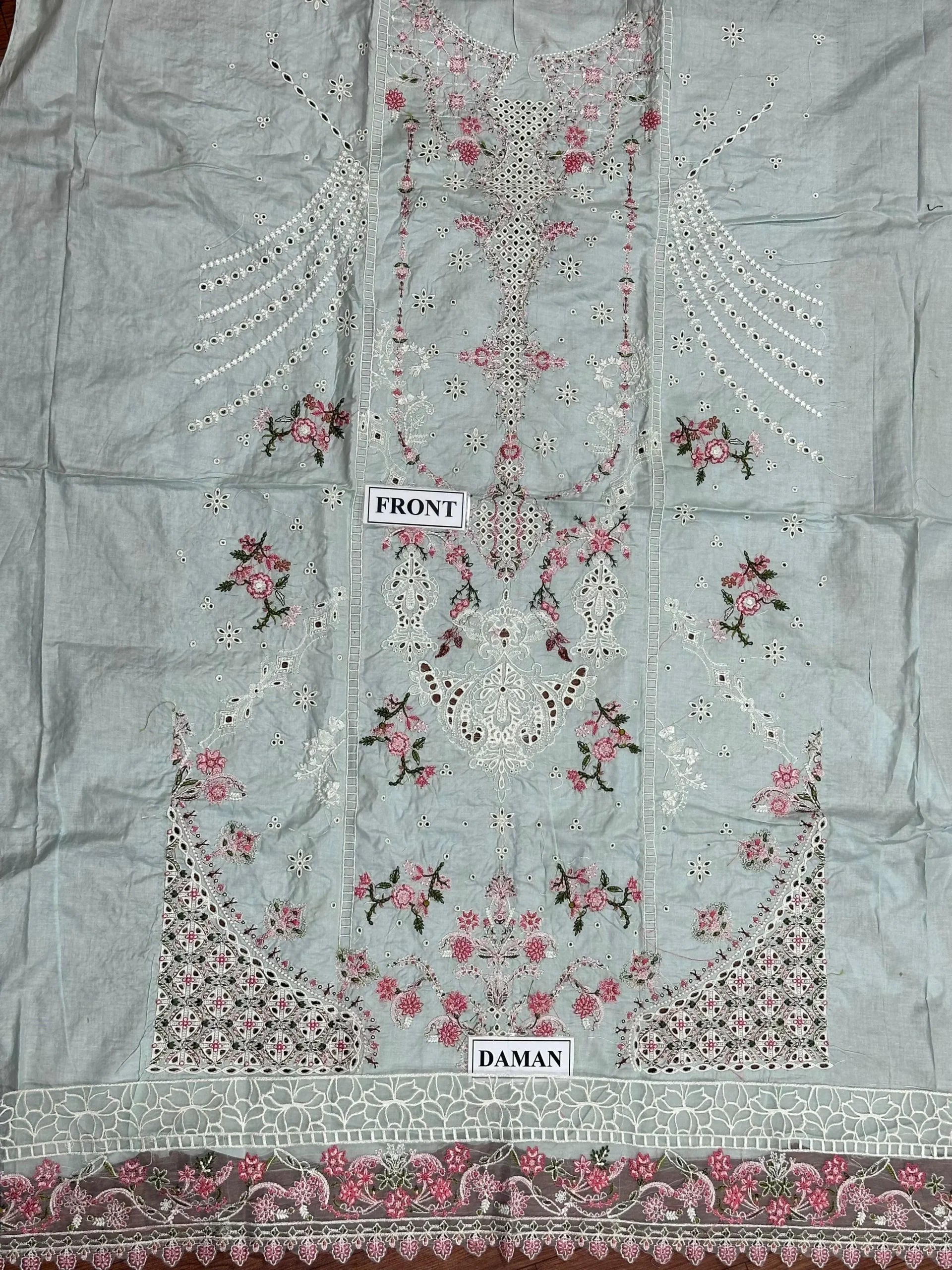 Qalamkar Unstitch Lawn collection