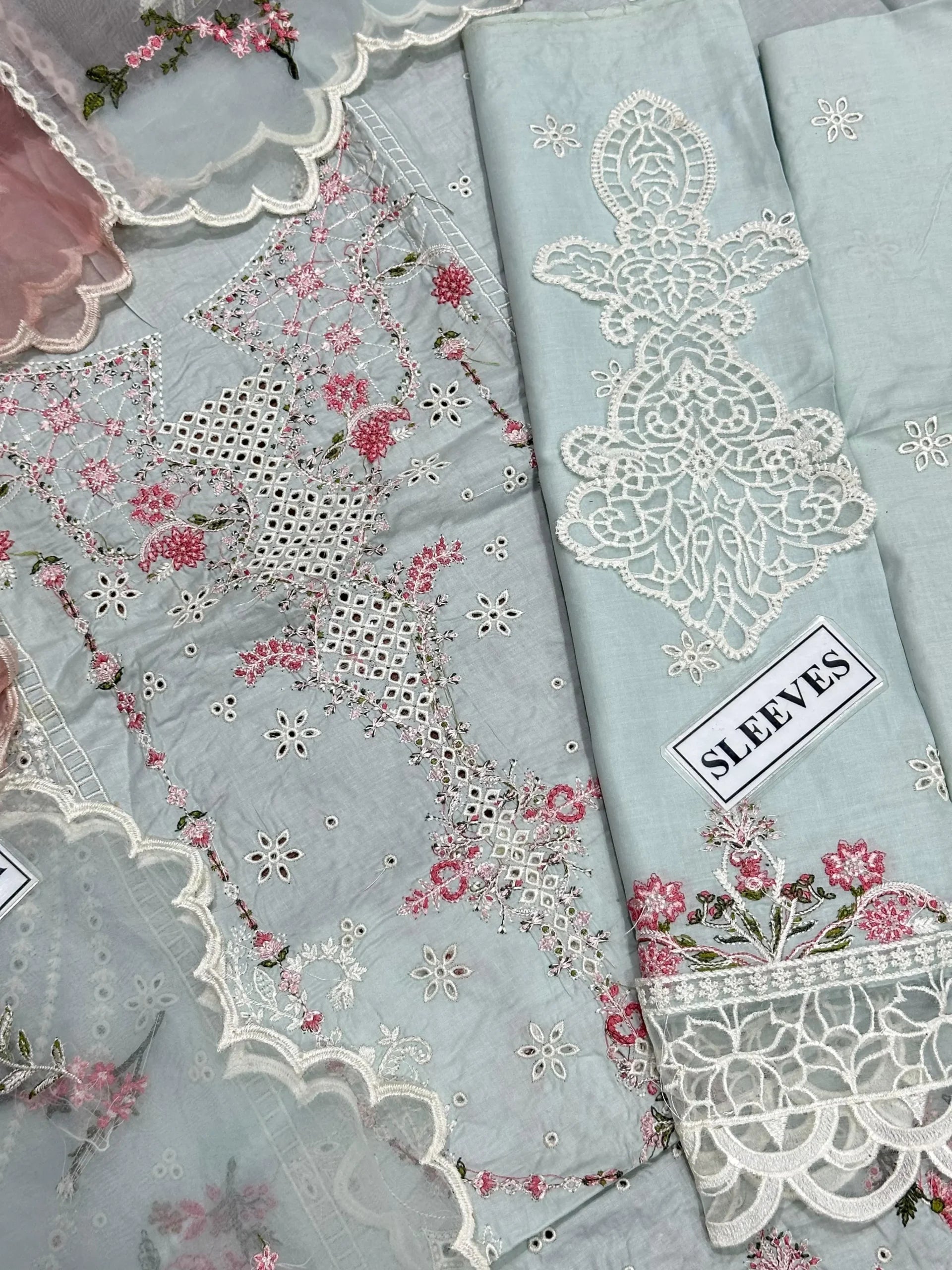Qalamkar Unstitch Lawn collection