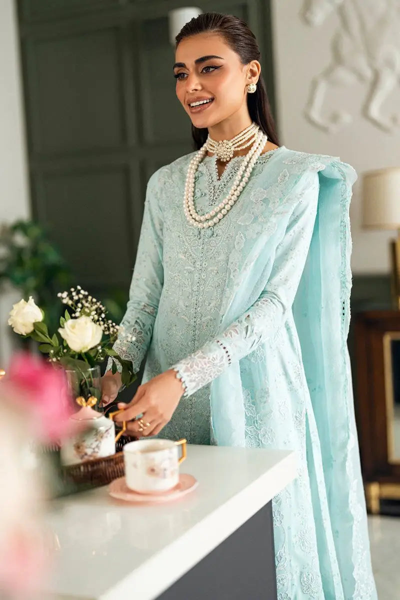 Qalamkar Unstitch Chikankari Lawn Collection