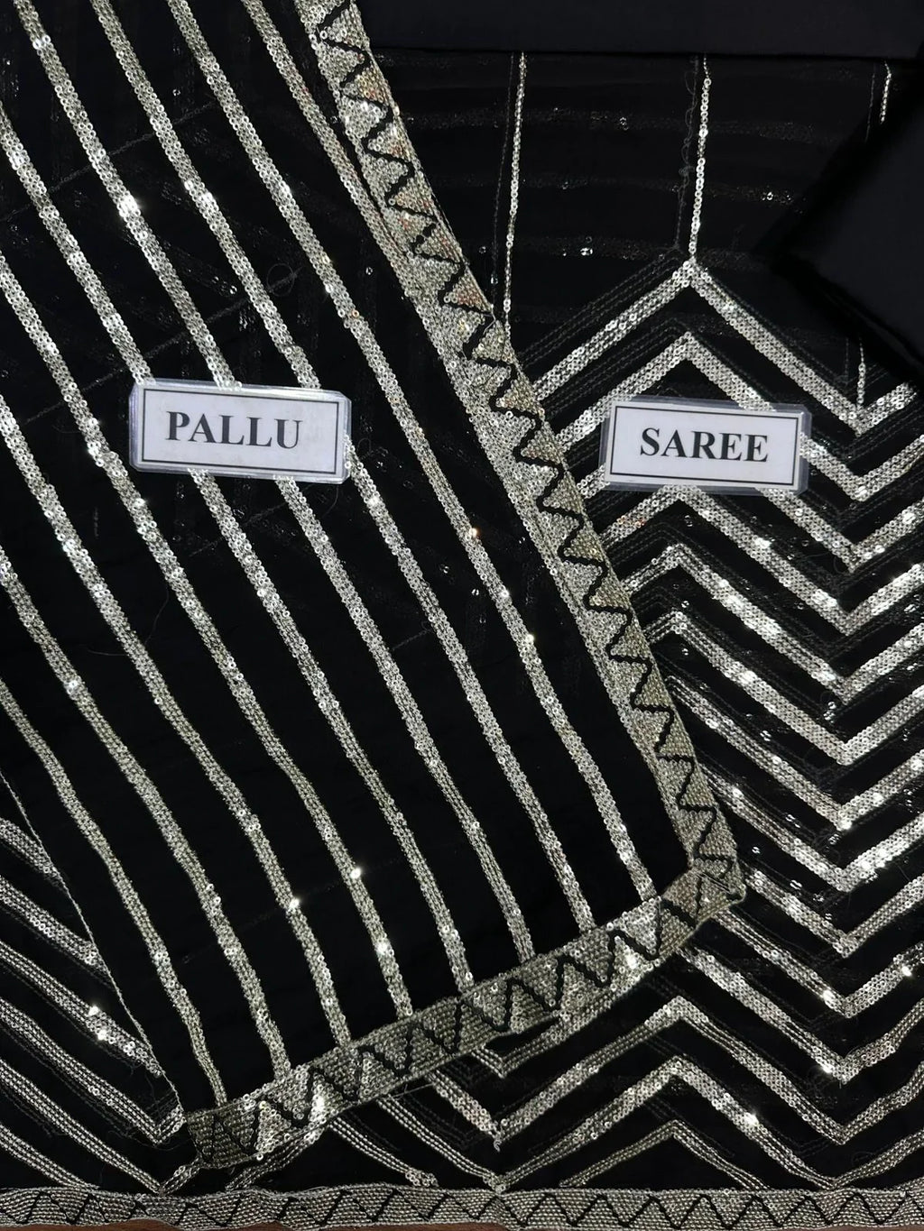 Saba Rajput Unstitch Chiffon Saree Collection