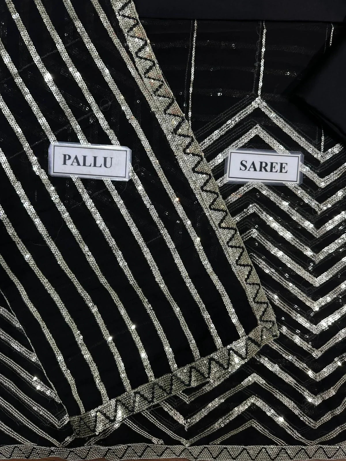 Saba Rajput Unstitch Chiffon Saree Collection