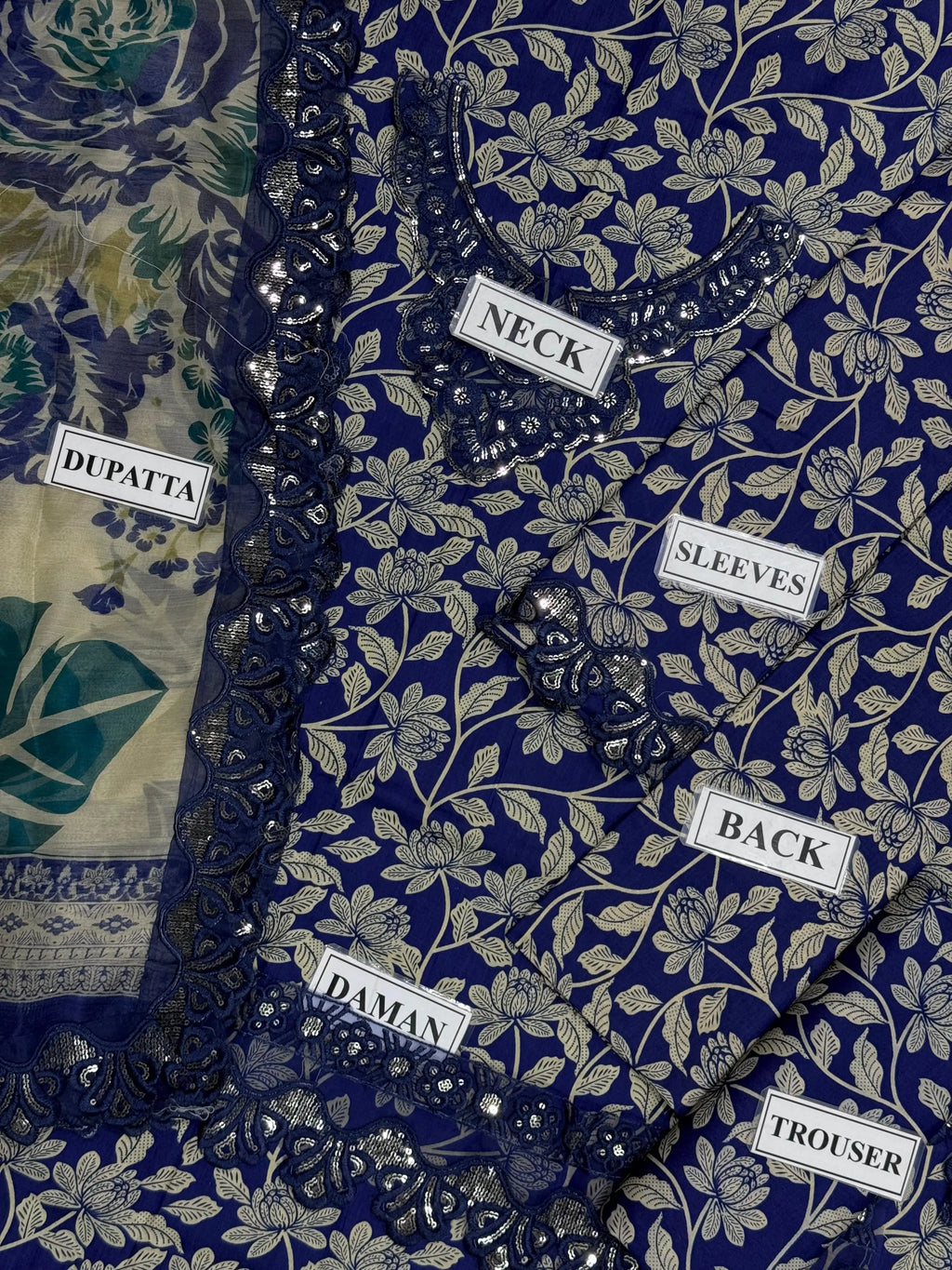 Sapphire Unstitch Lawn Collection