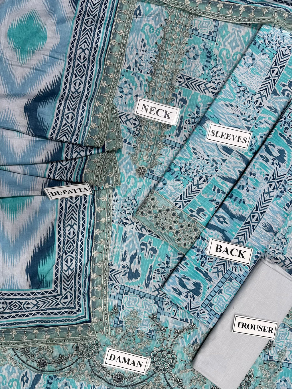 Saya Unstitch Lawn Collection