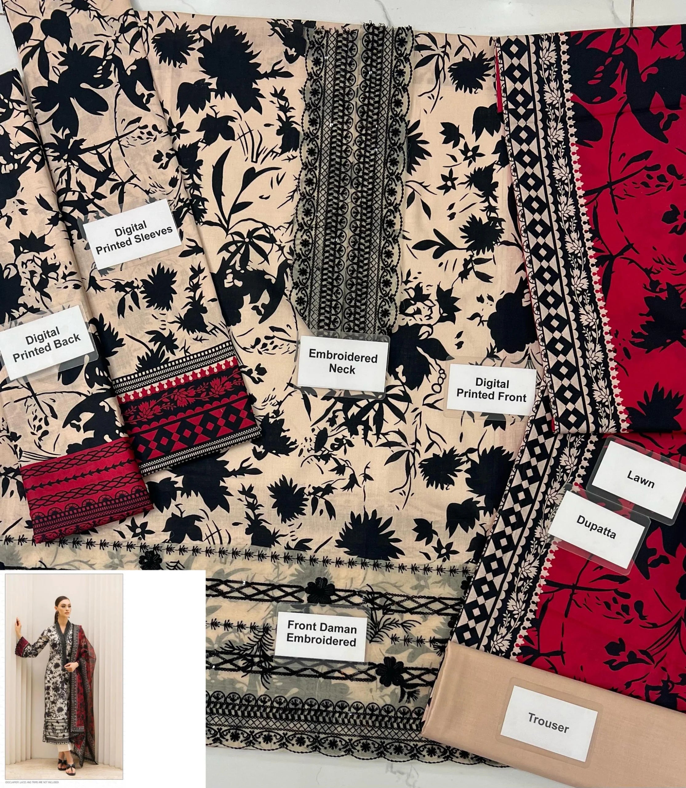 Zainab Chottani Unstitch Lawn Collection